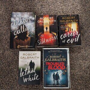 The Cormoran Strike Novel Series by Robert Galbraith (1-5)